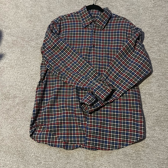 Orvis Flannel Shirt - Size Large - Picture 1 of 3